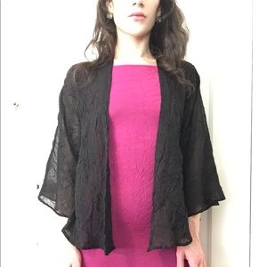 Staring At Stars Black Cape/Cardi/Shrug